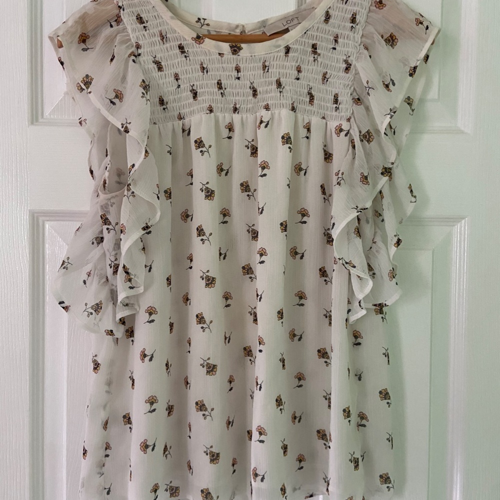 LOFT Floral Top